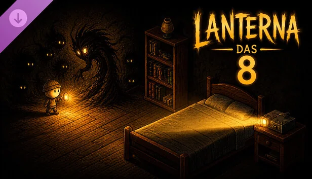 Arte oficial da experiência Lanterna das 8 do ProjeVerse